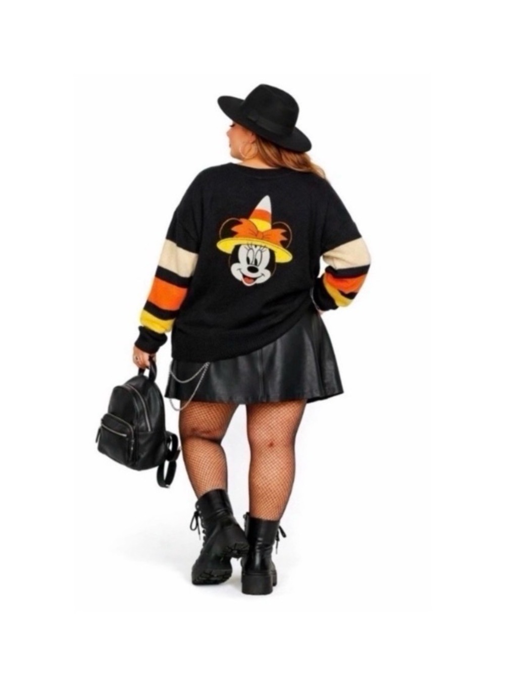 TORRID Disney Halloween Minnie Mouse Cardigan Sweater Size 4X New!
